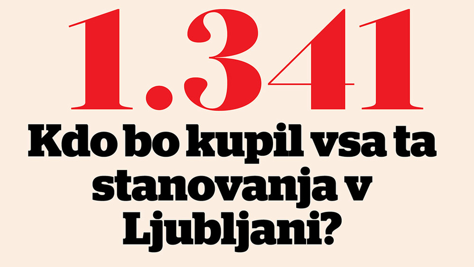 Kdo bo kupil vsa ta stanovanja v Ljubljani?